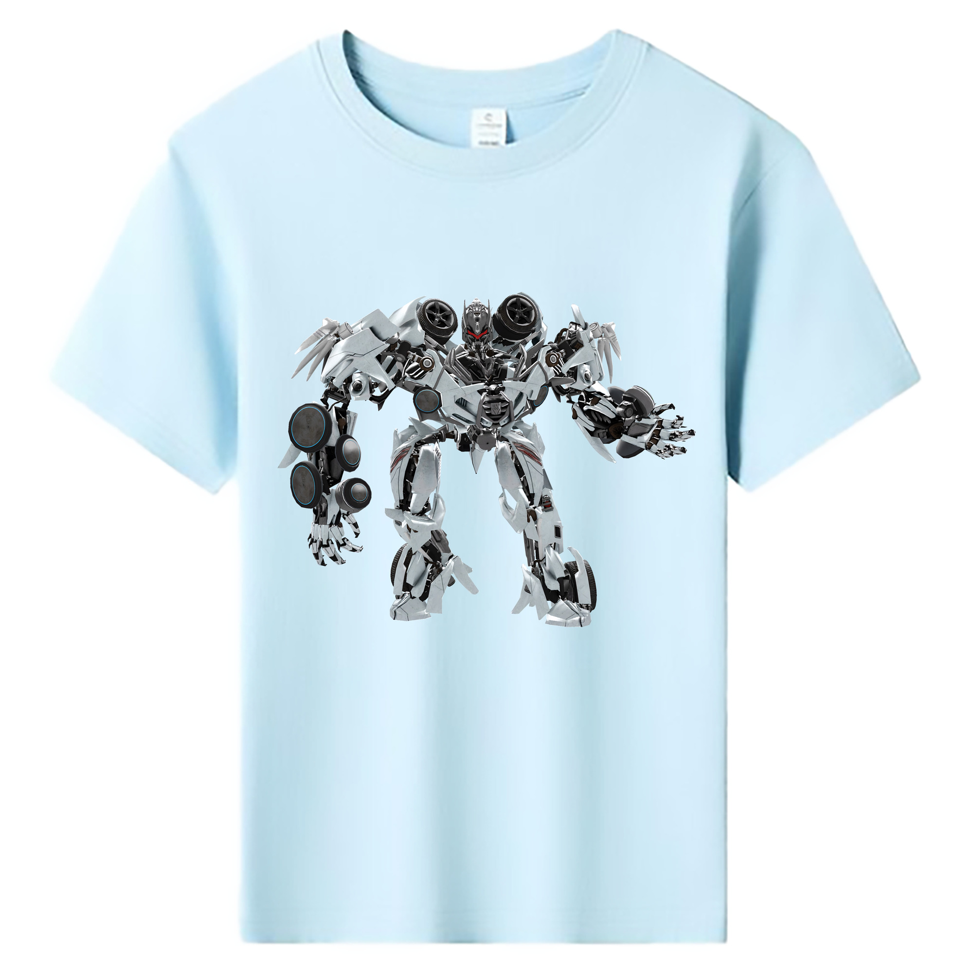 （画像用） Transformers トランスフォーマー 綿100％キッズTシャツ（フロントプリント）
